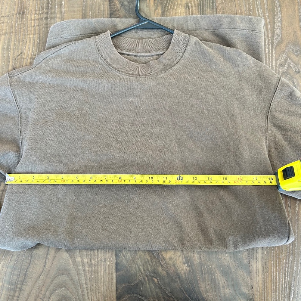 Uniqlo Sweatshirt Dress, Brown, Small